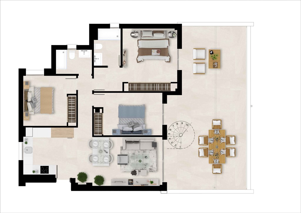 mediumsize floorplan